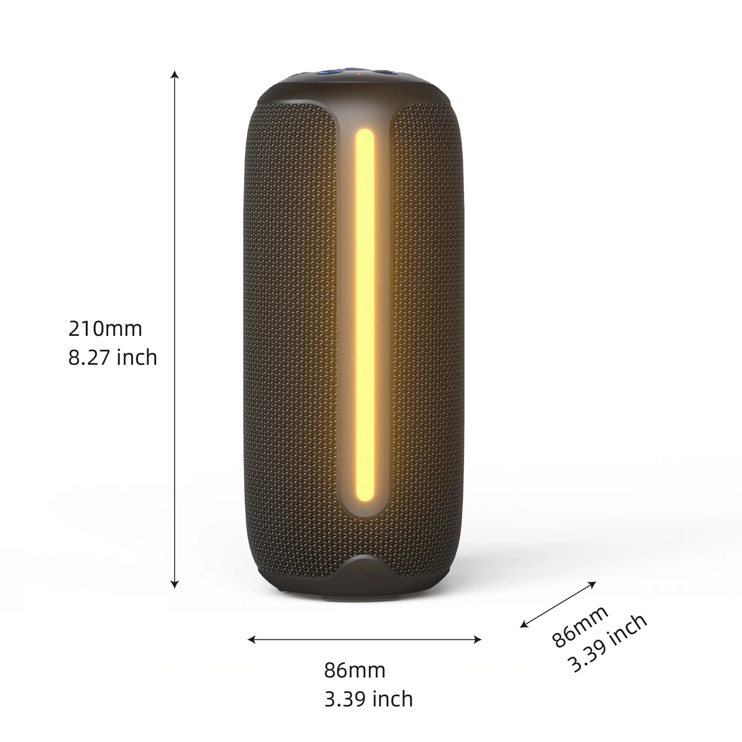 Modern Mini Wireless BT Speaker RGB