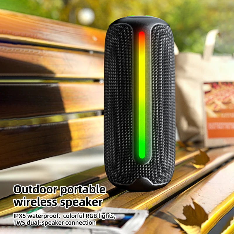 Modern Mini Wireless BT Speaker RGB