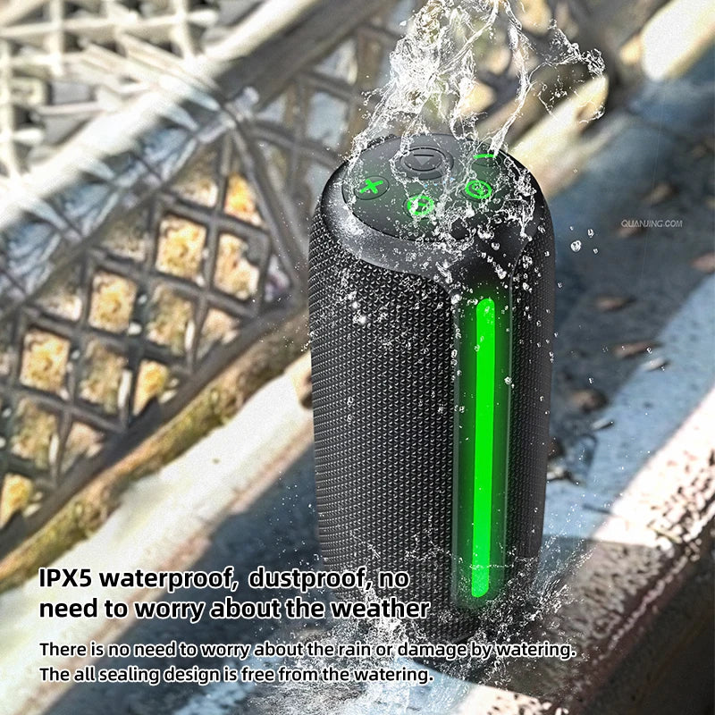 Modern Mini Wireless BT Speaker RGB