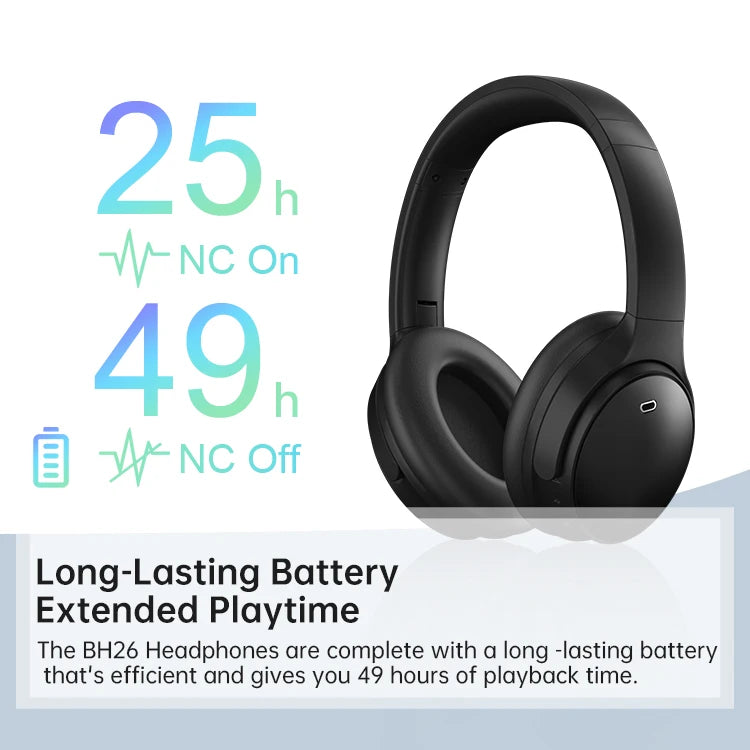 BH26 Wireless Noise Cancelling Headphones
